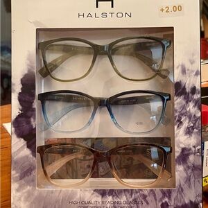 Halston 3set eye glasses